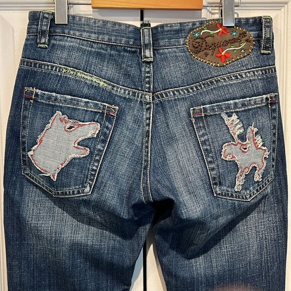 Dsquared2 Men’s Rare Italian Made Straight Leg Jeans Size 44 EU , 32US - Picture 10 of 16